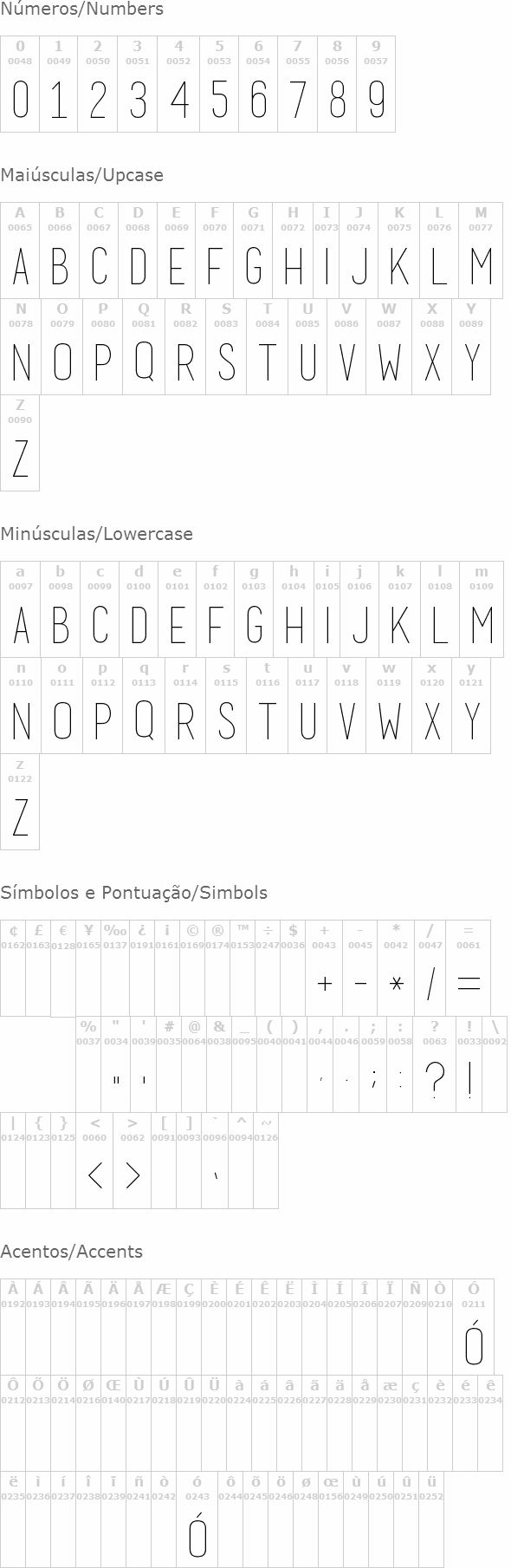 Basic Title Font