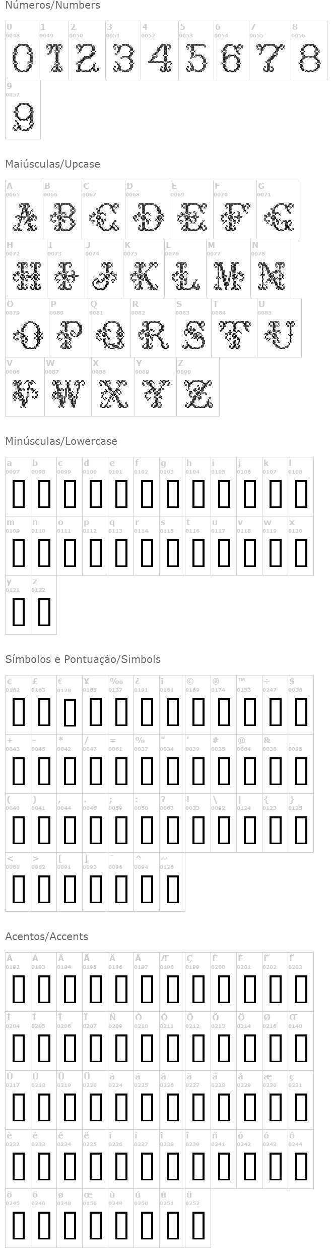 Cross Stitch Delicate