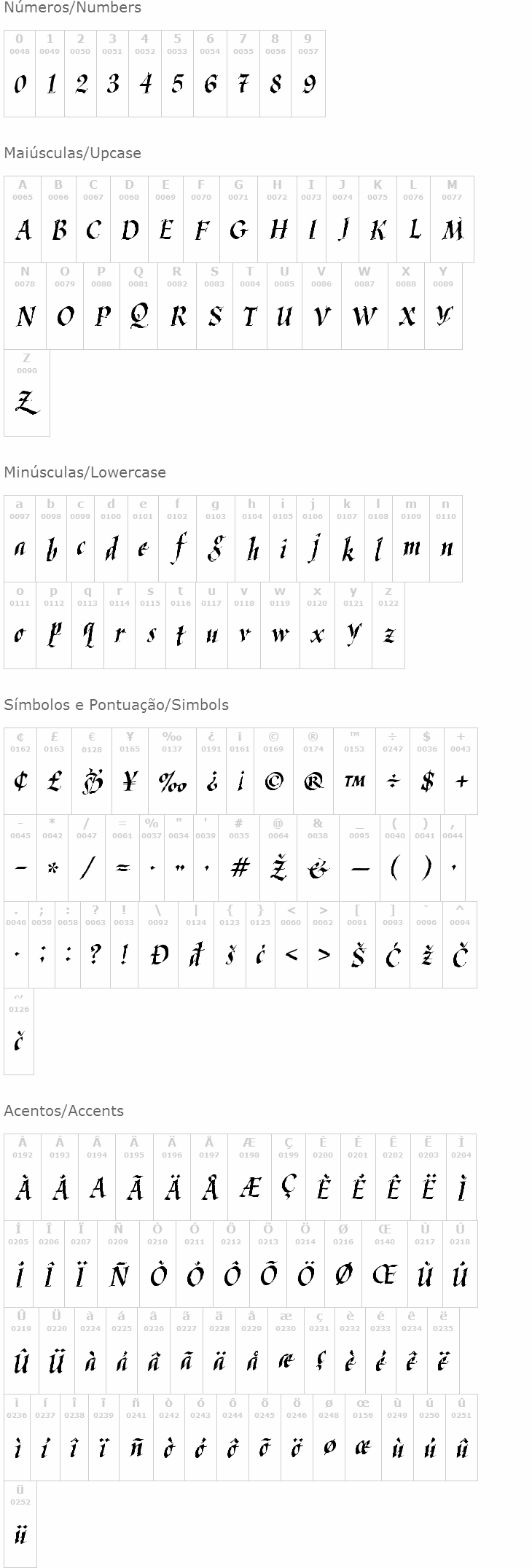 Kaligraf Latin   Cyr