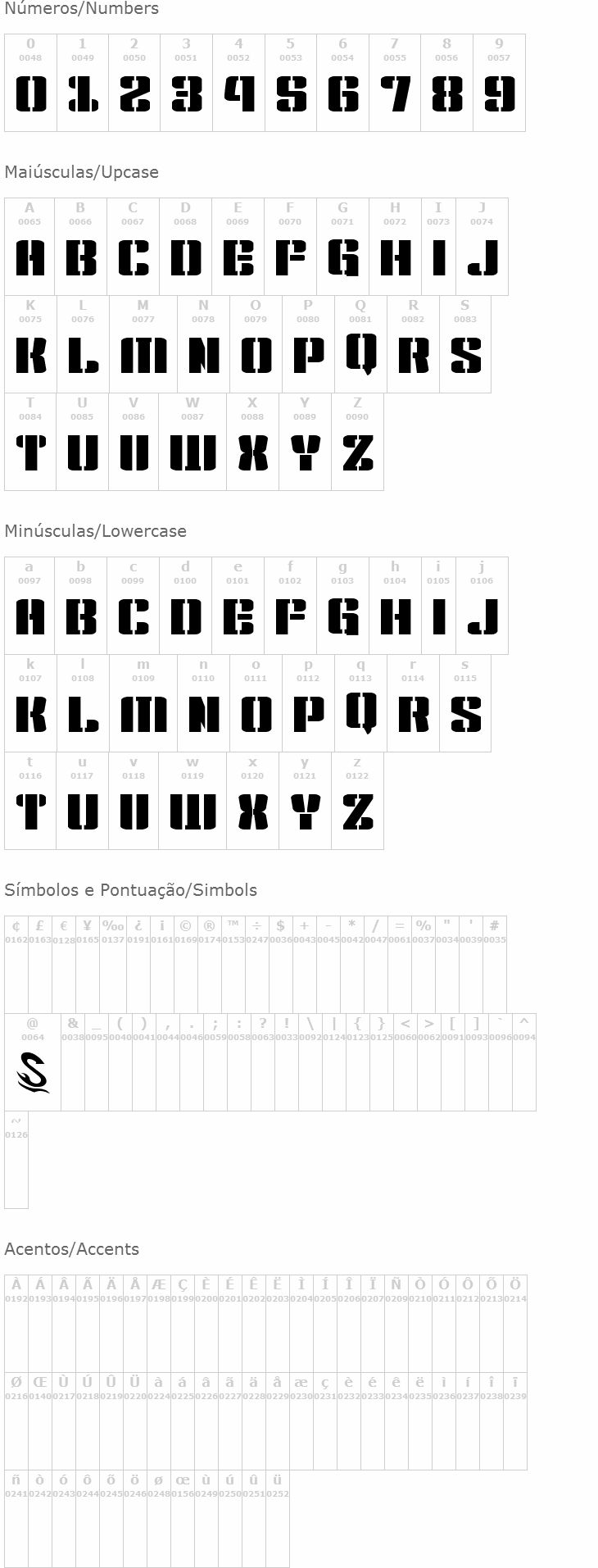 Kensuco Stencil G
