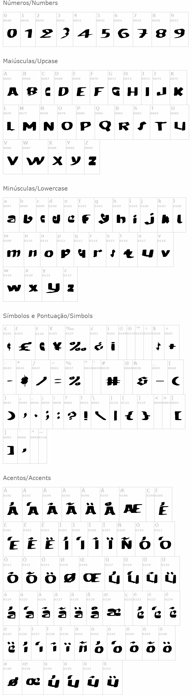 Modern Hand Fraktur