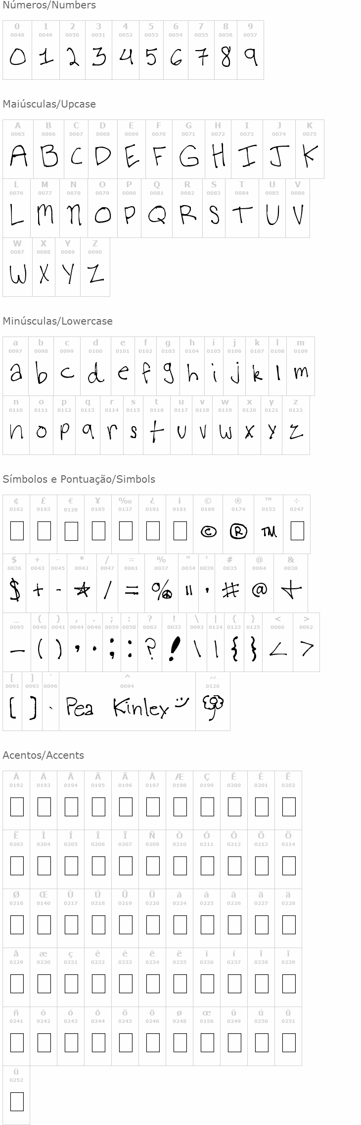 Virginia's Kool Font