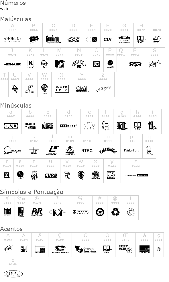 Warner Logo Font Nine